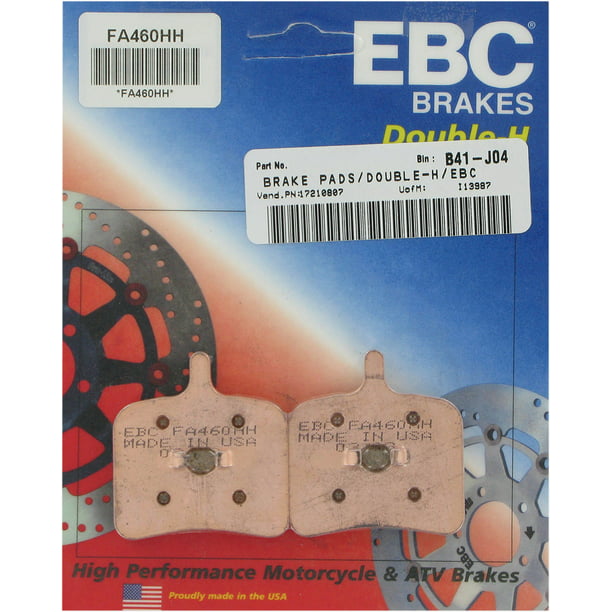 EBC Double-H Sintered Rear Brake Pads FA460HH 1 Set